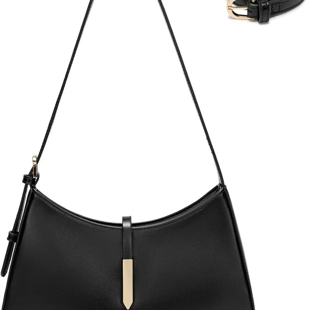 Vegan Leather Shoulder Bag Women Small Crossbody Hobo Purse Stylish Travel
